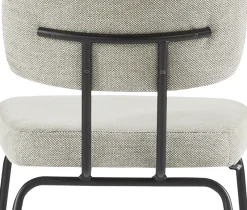 Eetkamerstoelen Zonder Armleuning-Eijerkamp Collectie Tom Onderstel Zwart Eetkamerstoel Multigrey