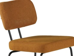 Eetkamerstoelen Zonder Armleuning-Eijerkamp Collectie Tom Onderstel Zwart Eetkamerstoel Marroc