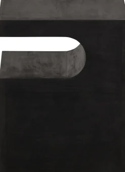 Houten Bijzettafels-WOOOD Toma Bijzetafel Black