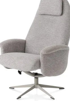 Draaifauteuils|Relaxfauteuils-XOOON Tonale Relaxfauteuil Kiezel