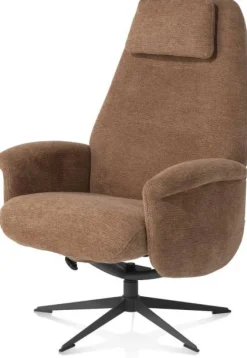 Draaifauteuils|Relaxfauteuils-XOOON Tonale Relaxfauteuil Koper