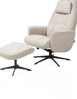 Relaxfauteuils-Henders en Hazel Torino Relaxfauteuil Beige