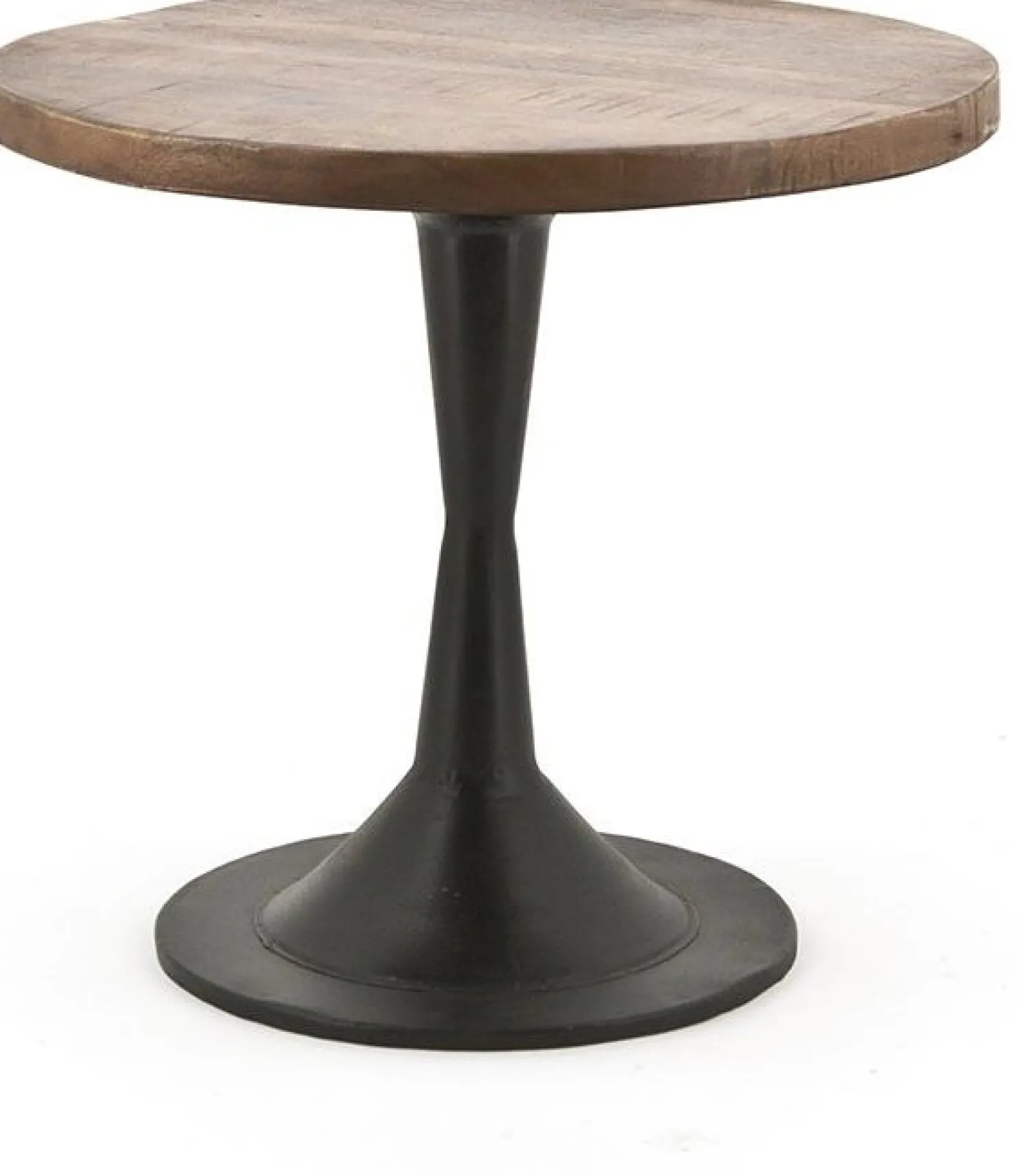 Houten Bijzettafels|Industriële Bijzettafels-By Boo Tornado Bijzettafel Black