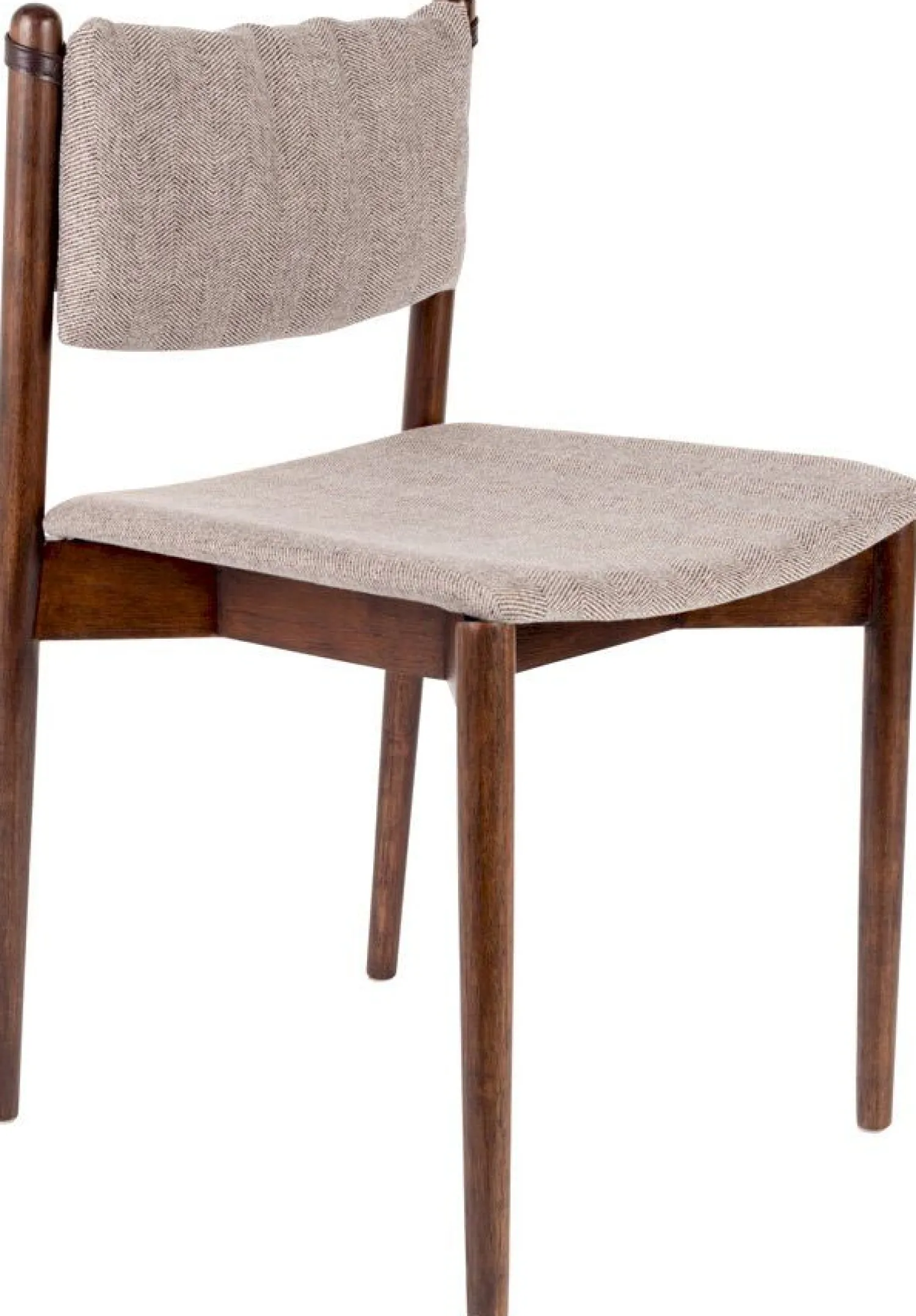 Eetkamerstoelen Zonder Armleuning-Dutchbone Torrance Eetkamerstoel Brown, Beige