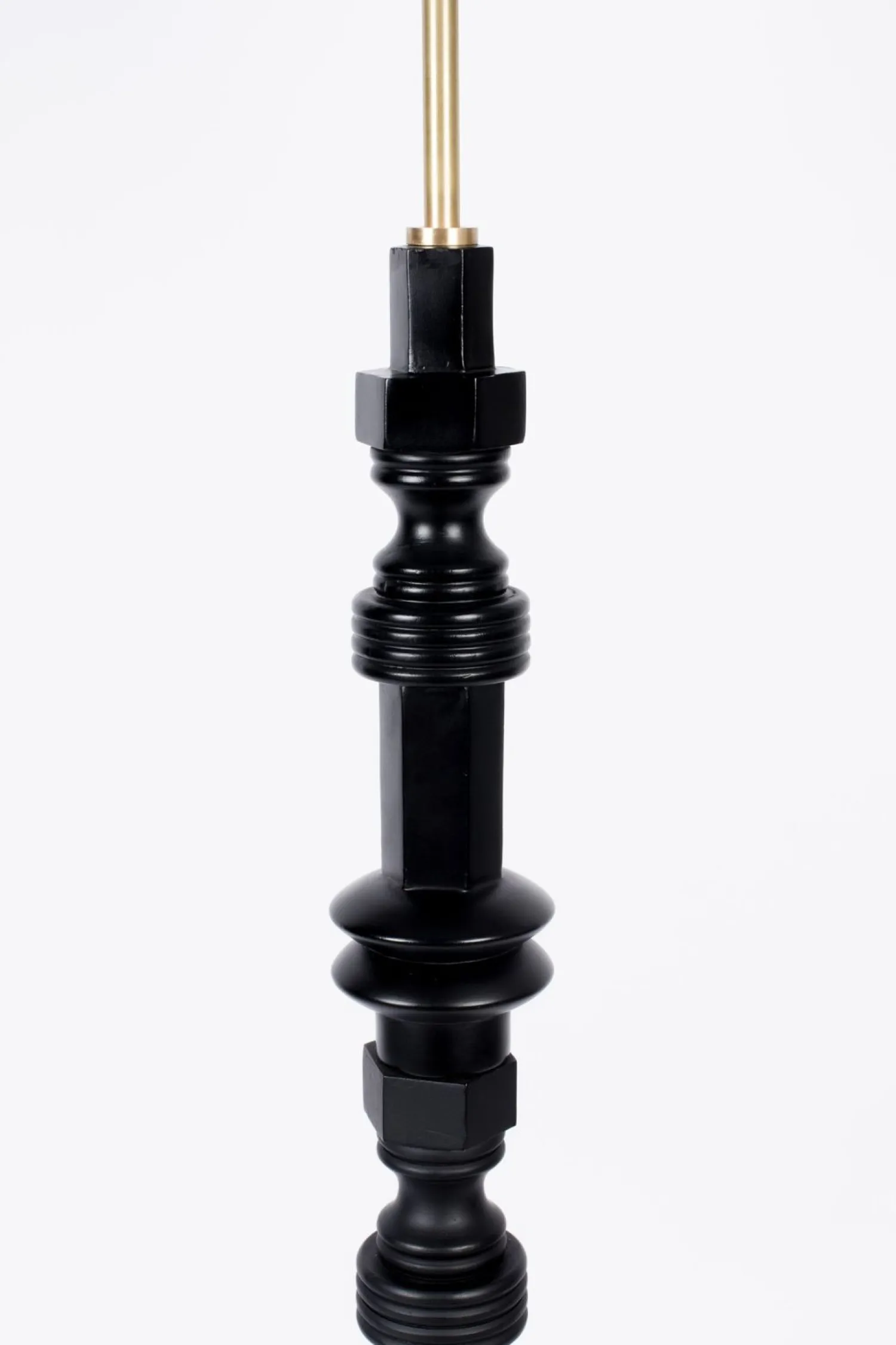 Vloerlampen|Vloerlampen-Zuiver Totem Vloerlamp Zwart