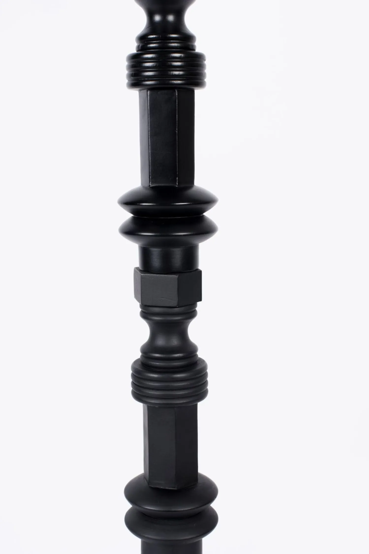 Vloerlampen|Vloerlampen-Zuiver Totem Vloerlamp Zwart