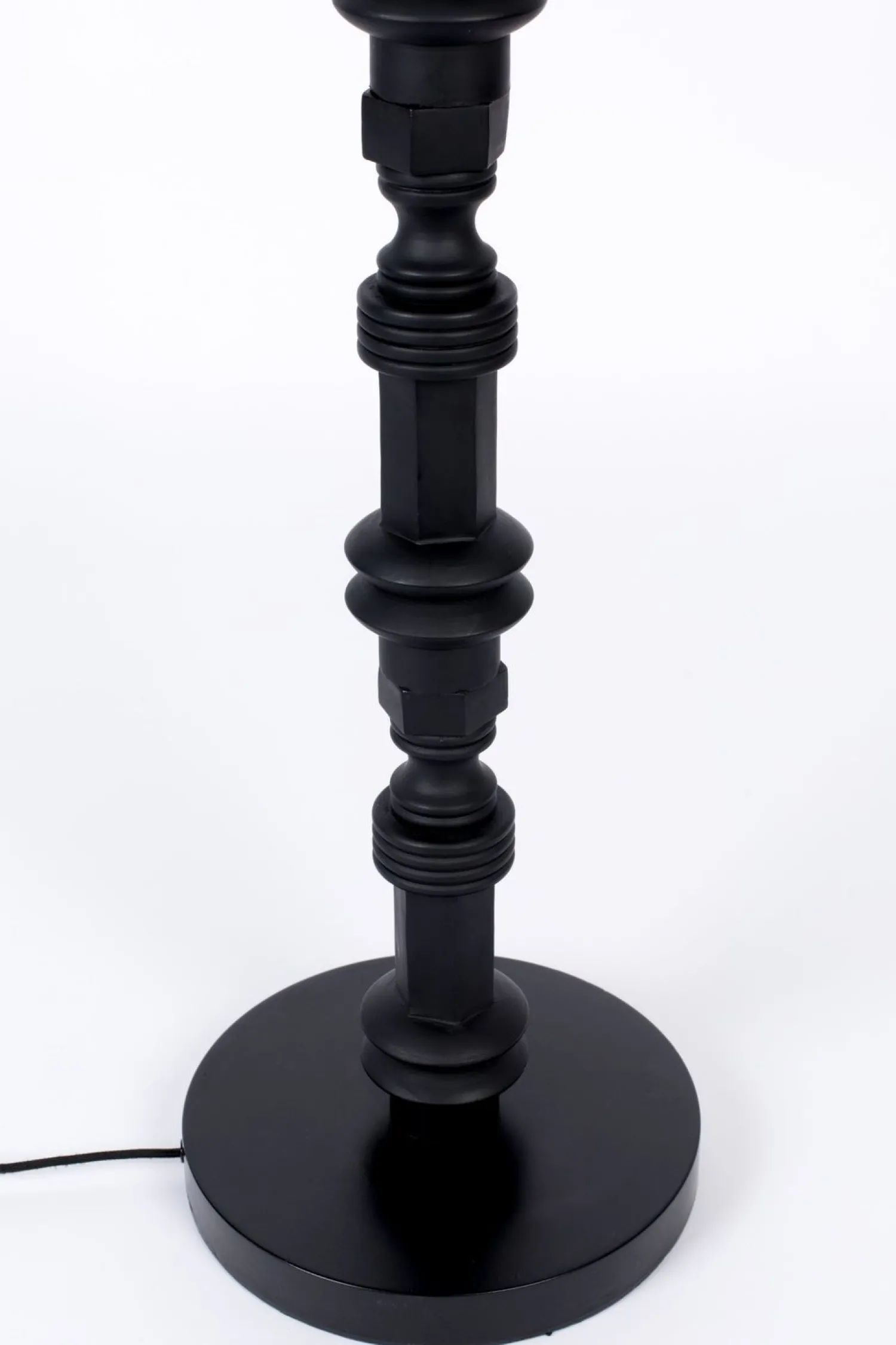 Vloerlampen|Vloerlampen-Zuiver Totem Vloerlamp Zwart