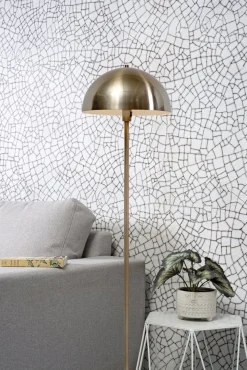 Vloerlampen|Vloerlampen-It's about RoMi Toulouse Vloerlamp Goud