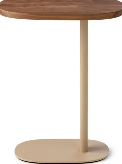 Houten Bijzettafels-Leolux Toveri Bijzettafel Taupe