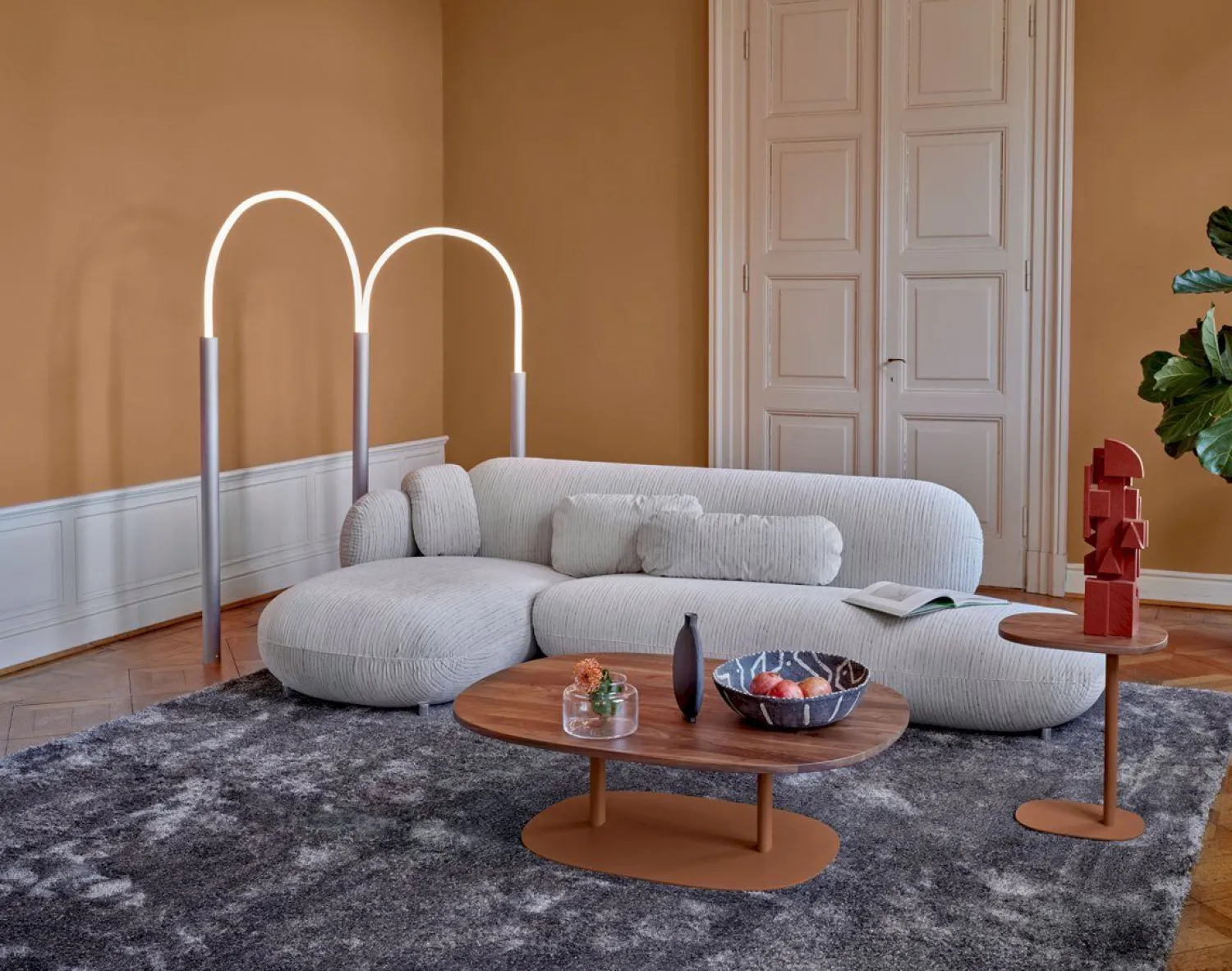 Design Salontafels|Houten Salontafels-Leolux Toveri Salontafel Nuit
