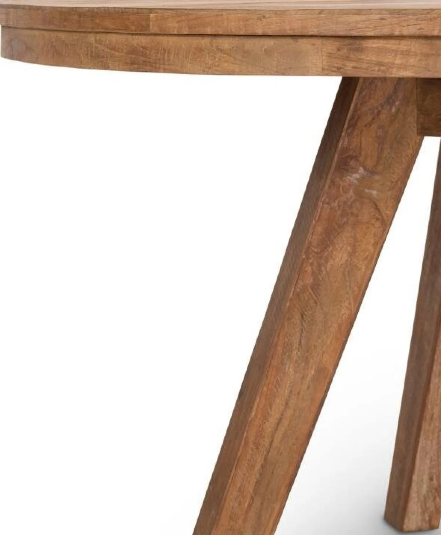 Houten Eettafels|Ronde Eettafels-DTP Home Tradition Eettafel Natural