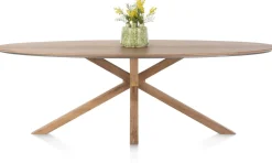 Ovale Eettafels-Henders en Hazel Trapani Eettafel Naturel