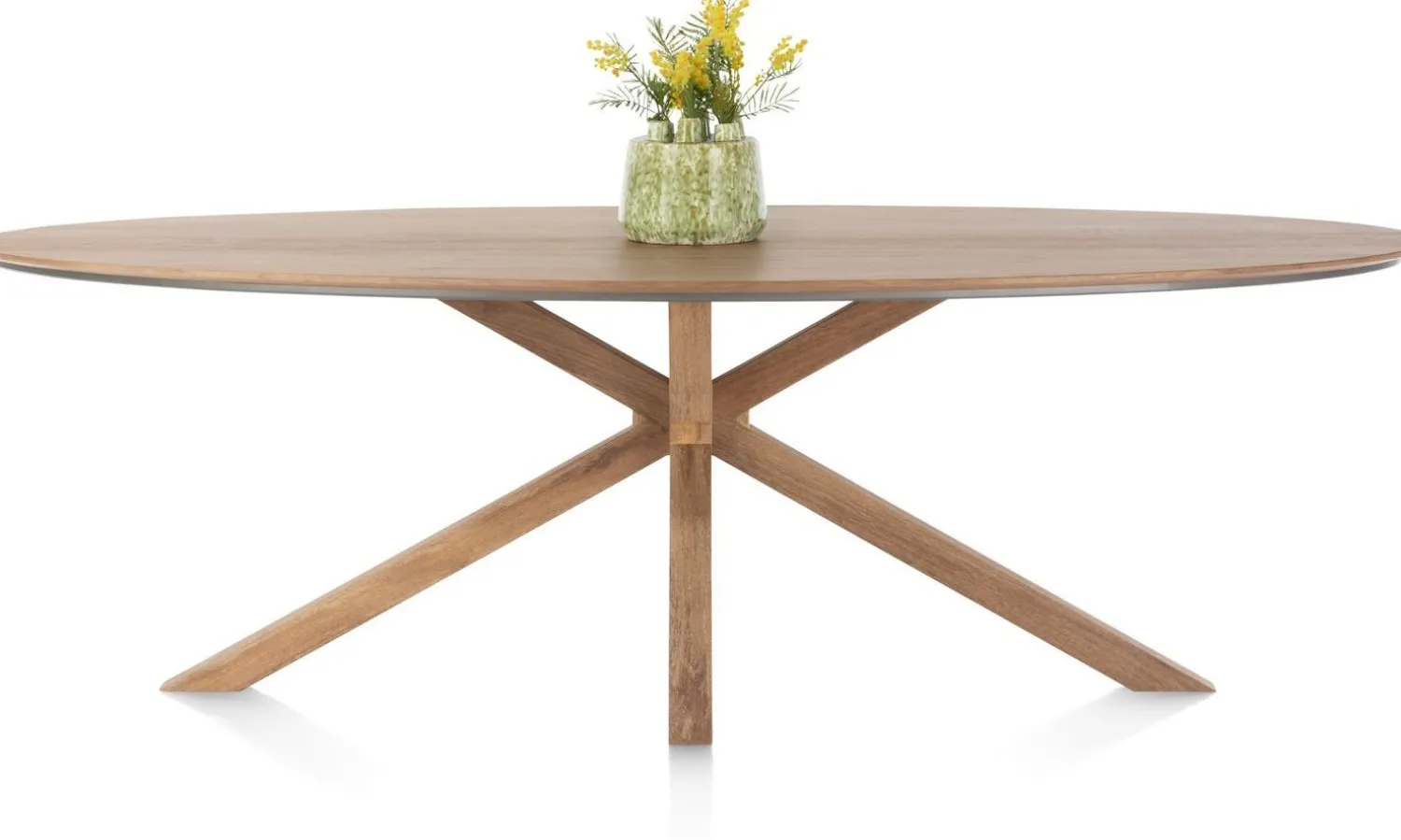 Ovale Eettafels-Henders en Hazel Trapani Eettafel Naturel