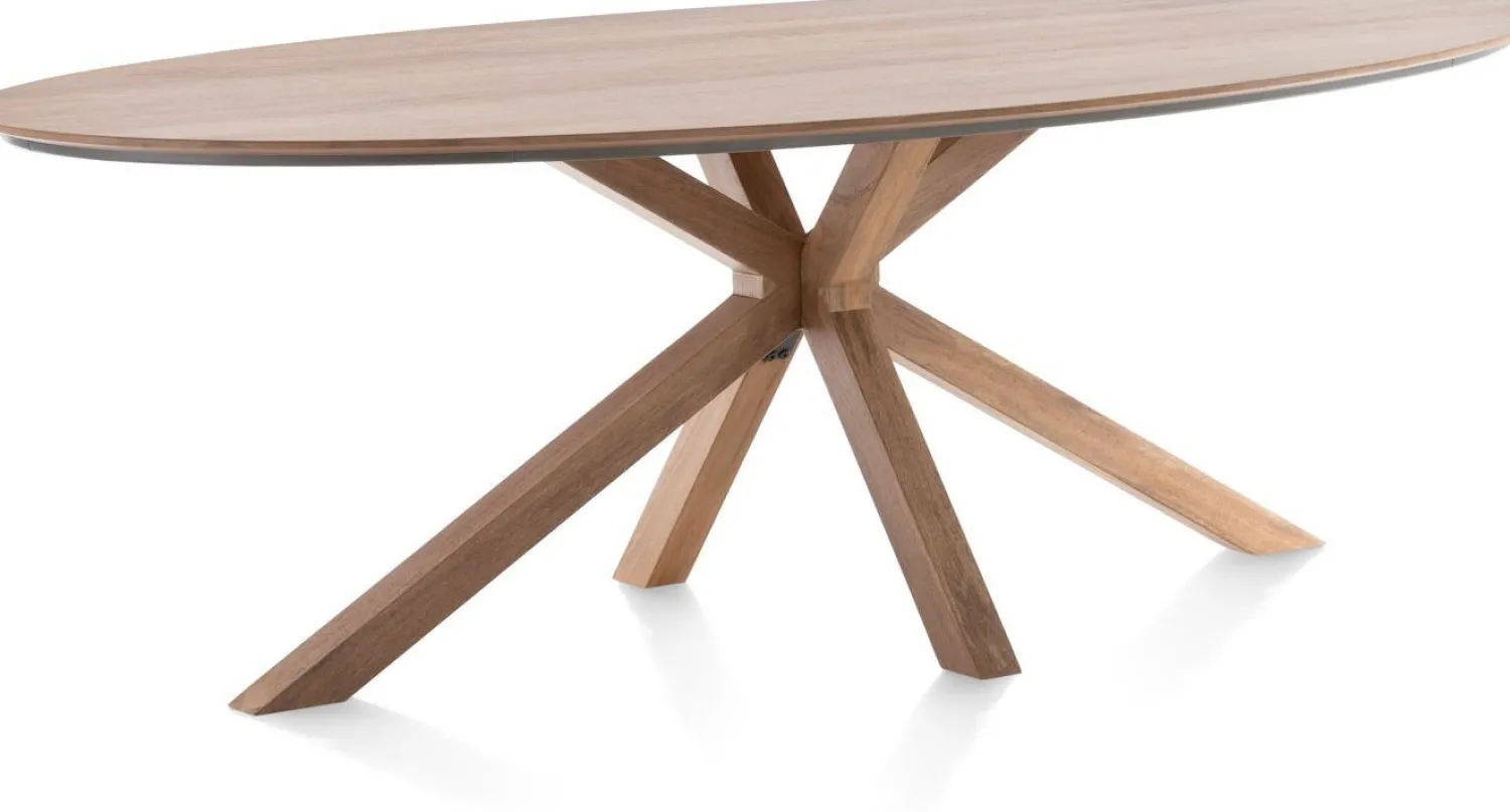 Ovale Eettafels-Henders en Hazel Trapani Eettafel Naturel