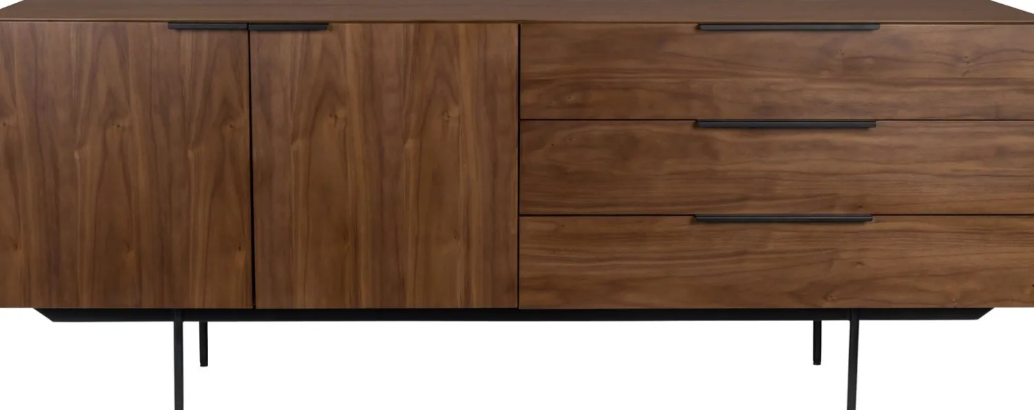 Dressoirs-Zuiver Travis Dressoir Walnut