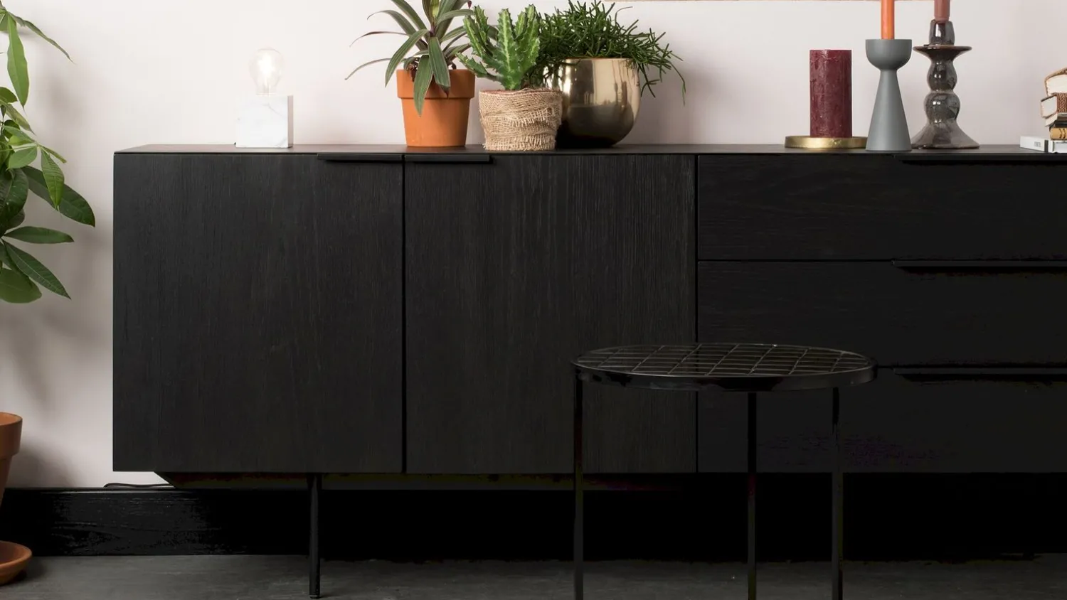 Dressoirs-Zuiver Travis Dressoir Black