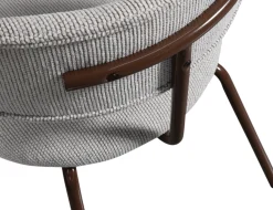 Eetkamerstoelen Zonder Armleuning-WOOOD Travis Eetkamerstoel Off White