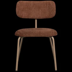 Eetkamerstoelen Zonder Armleuning-WOOOD Travis Eetkamerstoel Brown
