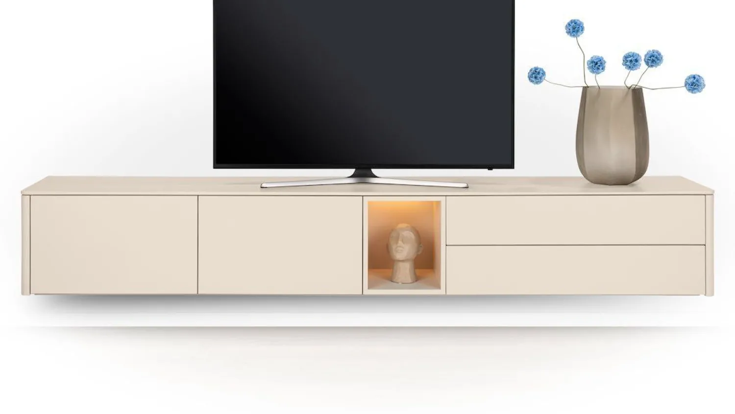 Tv-Meubels-XOOON Trentino Tv-meubel Creme