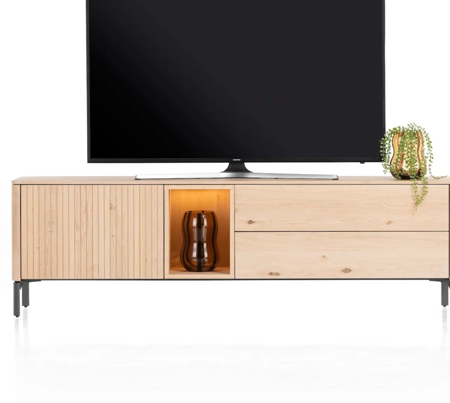Tv-Meubels-XOOON Trenton Lowboard Naturel