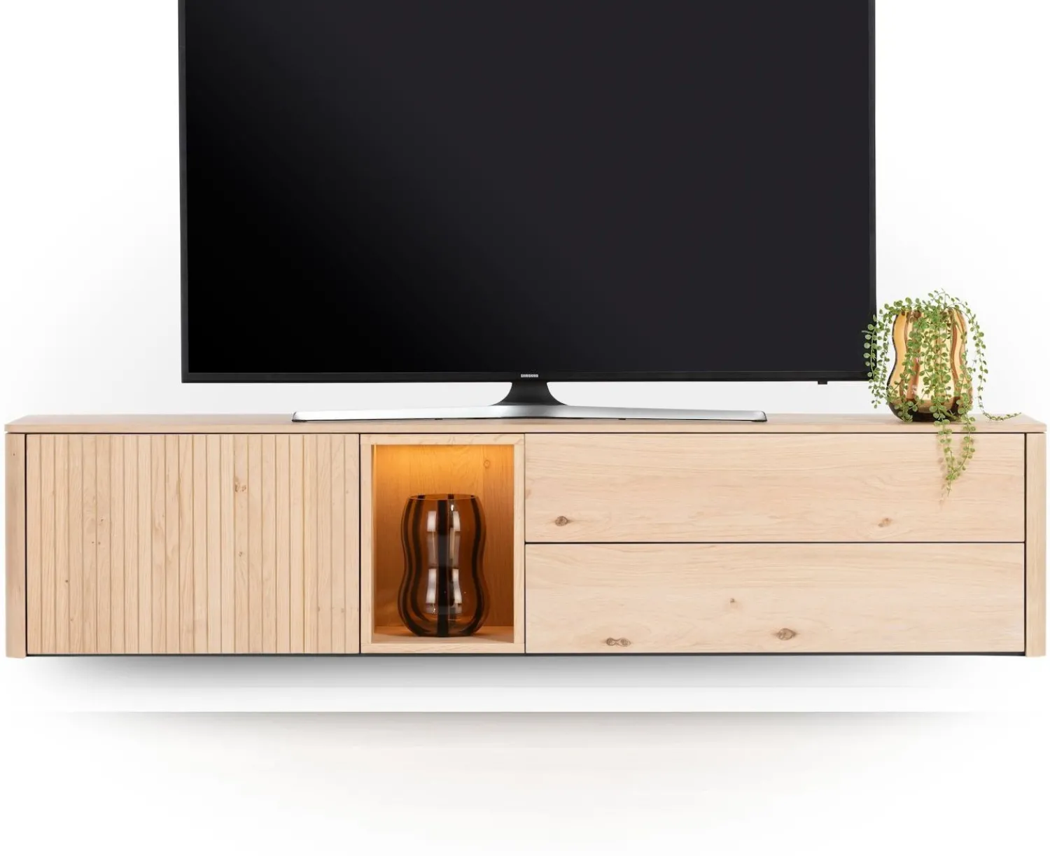 Tv-Meubels-XOOON Trenton Lowboard Naturel