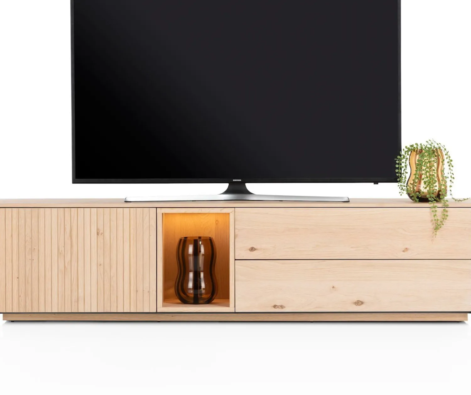 Tv-Meubels-XOOON Trenton Lowboard Naturel