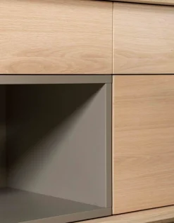 Dressoirs-Eijerkamp Collectie Treviso Dressoir Quartz, Naturel