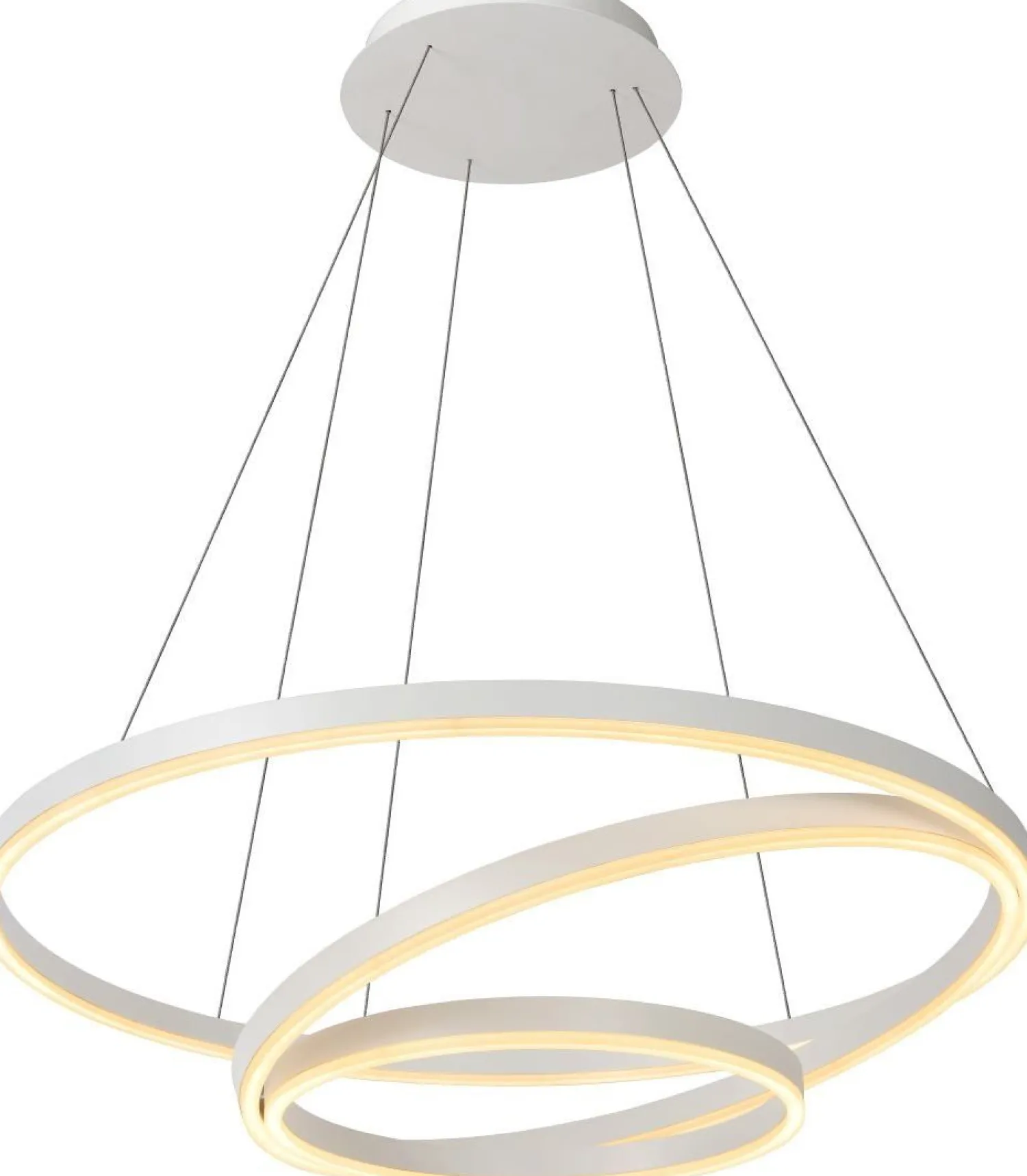 Moderne Hanglampen|Moderne Hanglampen-Lucide Triniti Hanglamp Wit