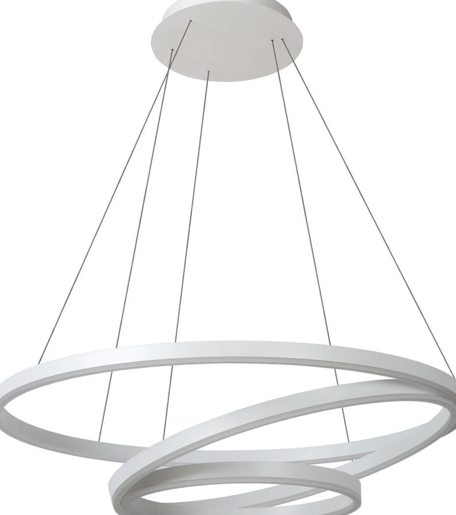 Moderne Hanglampen|Moderne Hanglampen-Lucide Triniti Hanglamp Wit