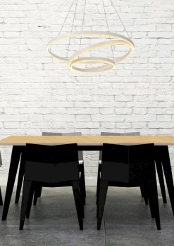 Moderne Hanglampen|Moderne Hanglampen-Lucide Triniti Hanglamp Wit