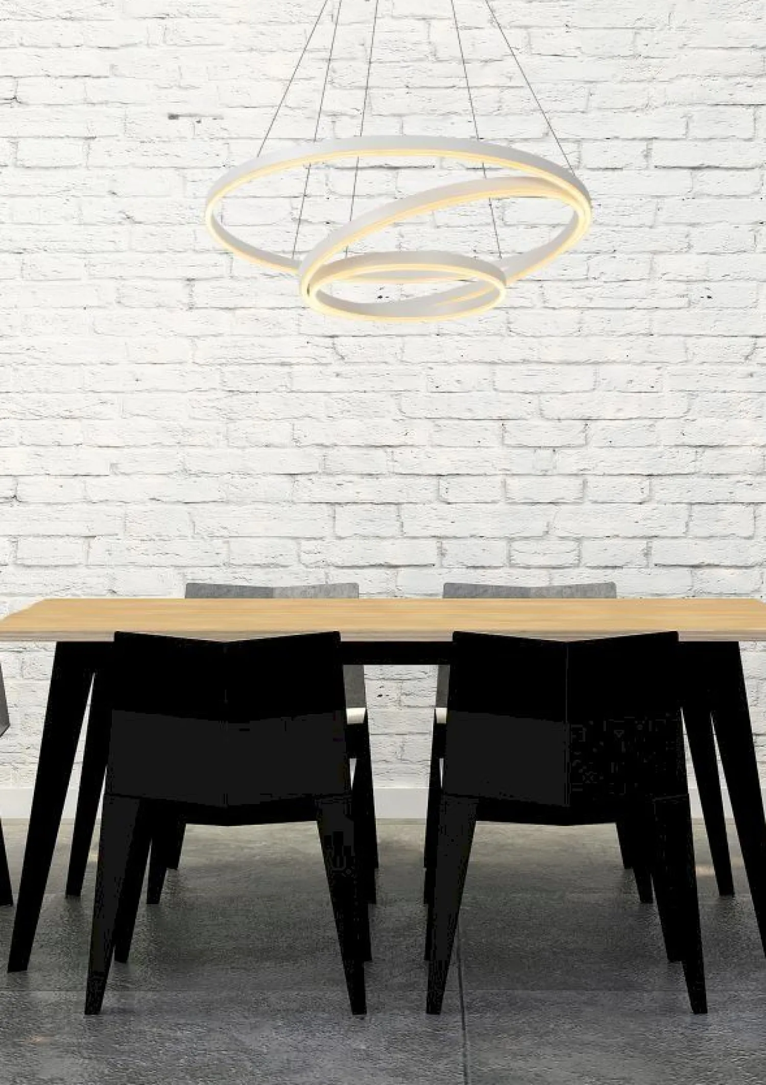 Moderne Hanglampen|Moderne Hanglampen-Lucide Triniti Hanglamp Wit