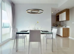 Moderne Hanglampen|Moderne Hanglampen-Lucide Triniti Hanglamp Zwart