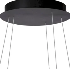 Moderne Hanglampen|Moderne Hanglampen-Lucide Triniti Hanglamp Zwart