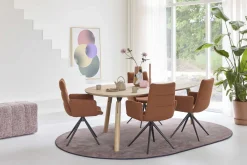 Organische Eettafels-Bert Plantagie Trinity Eettafel Naturel