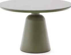 Tuintafels-Kave Home Tudons Ronde Tuintafel Groen
