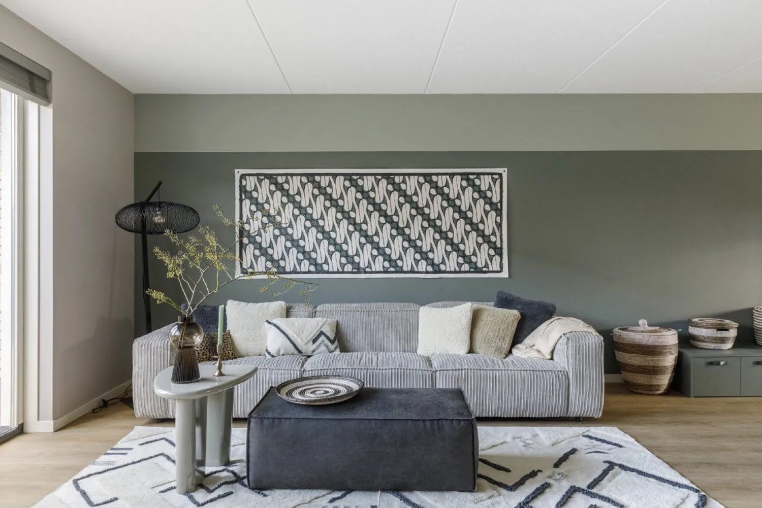 Sierkussens & Plaids-Eijerkamp Collectie Tufted Sierkussen Cocoon Beige