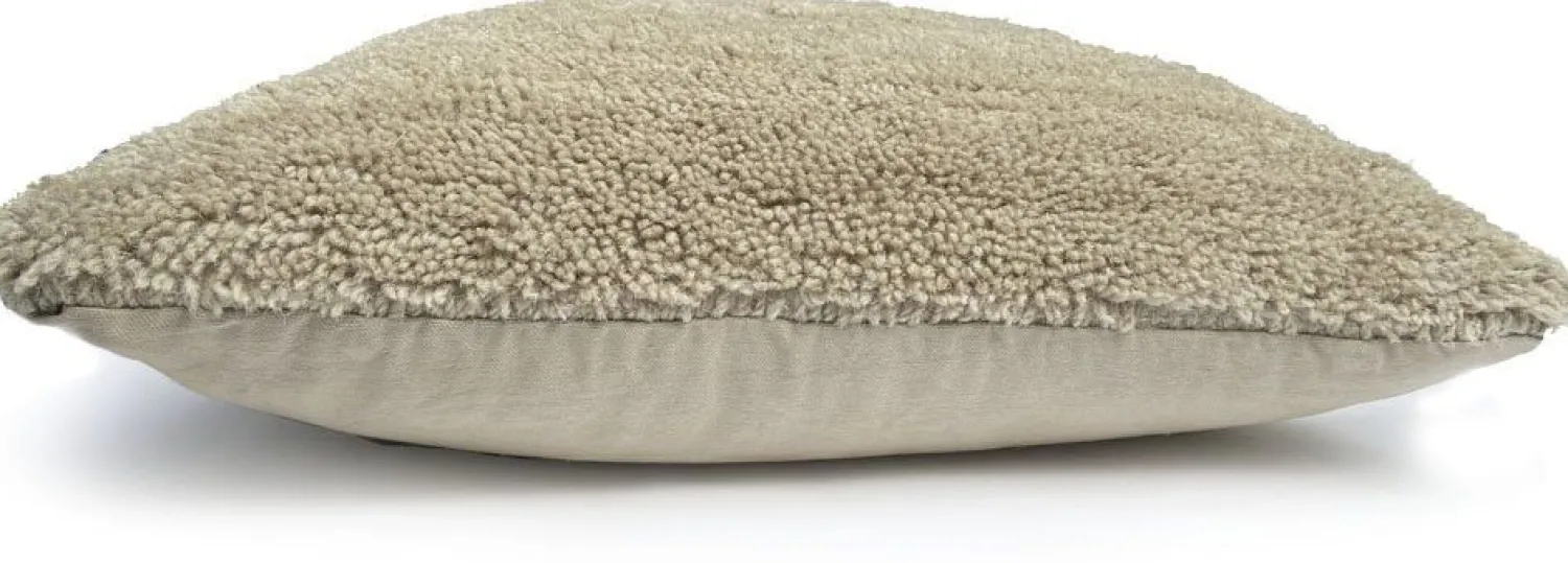Sierkussens & Plaids-Eijerkamp Collectie Tufted Sierkussen Cocoon Beige
