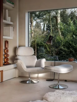 Design Fauteuils-Artifort Tulip F550 Fauteuil Grijs