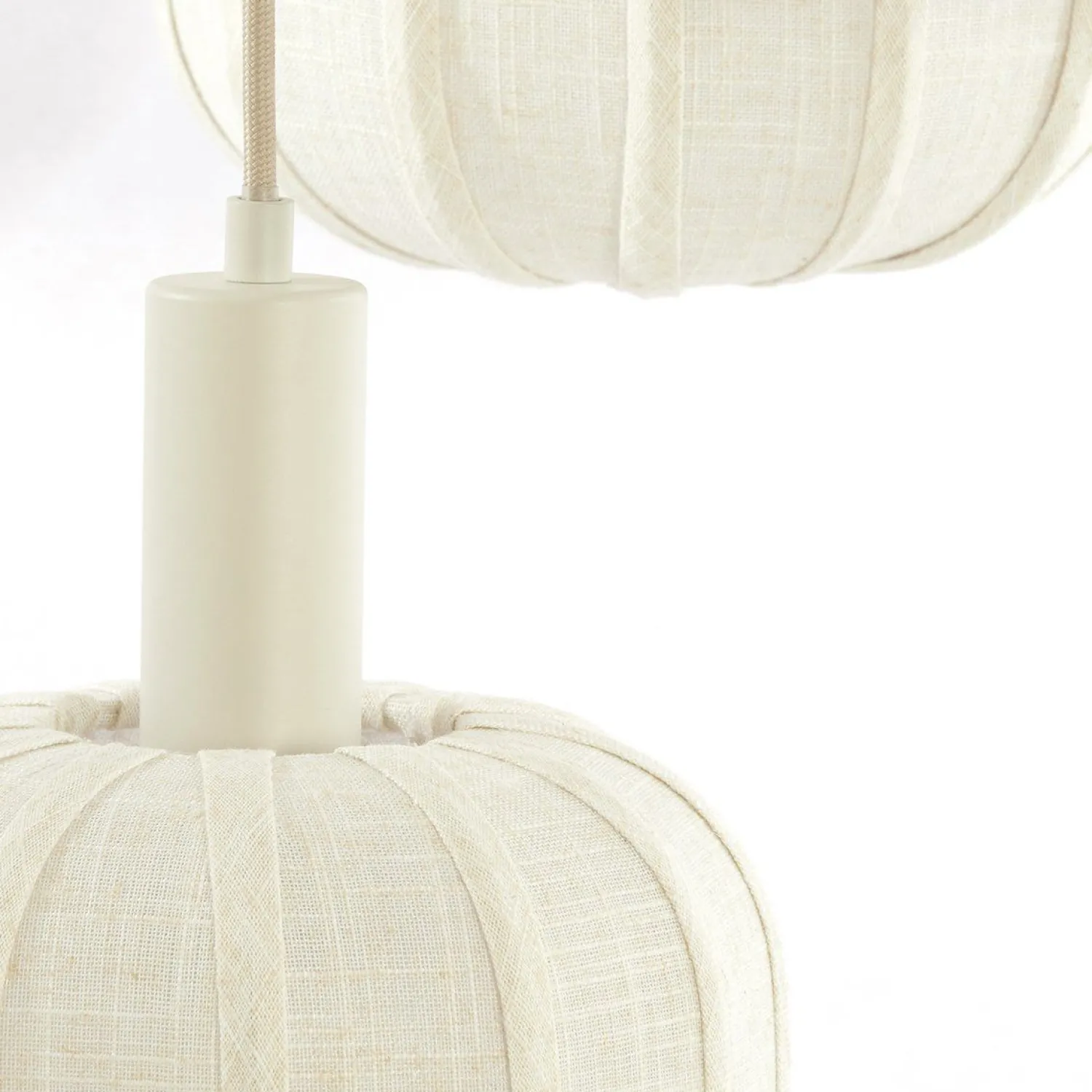 Moderne Hanglampen|Moderne Hanglampen-Trendhopper Tulsa Hanglamp Creme