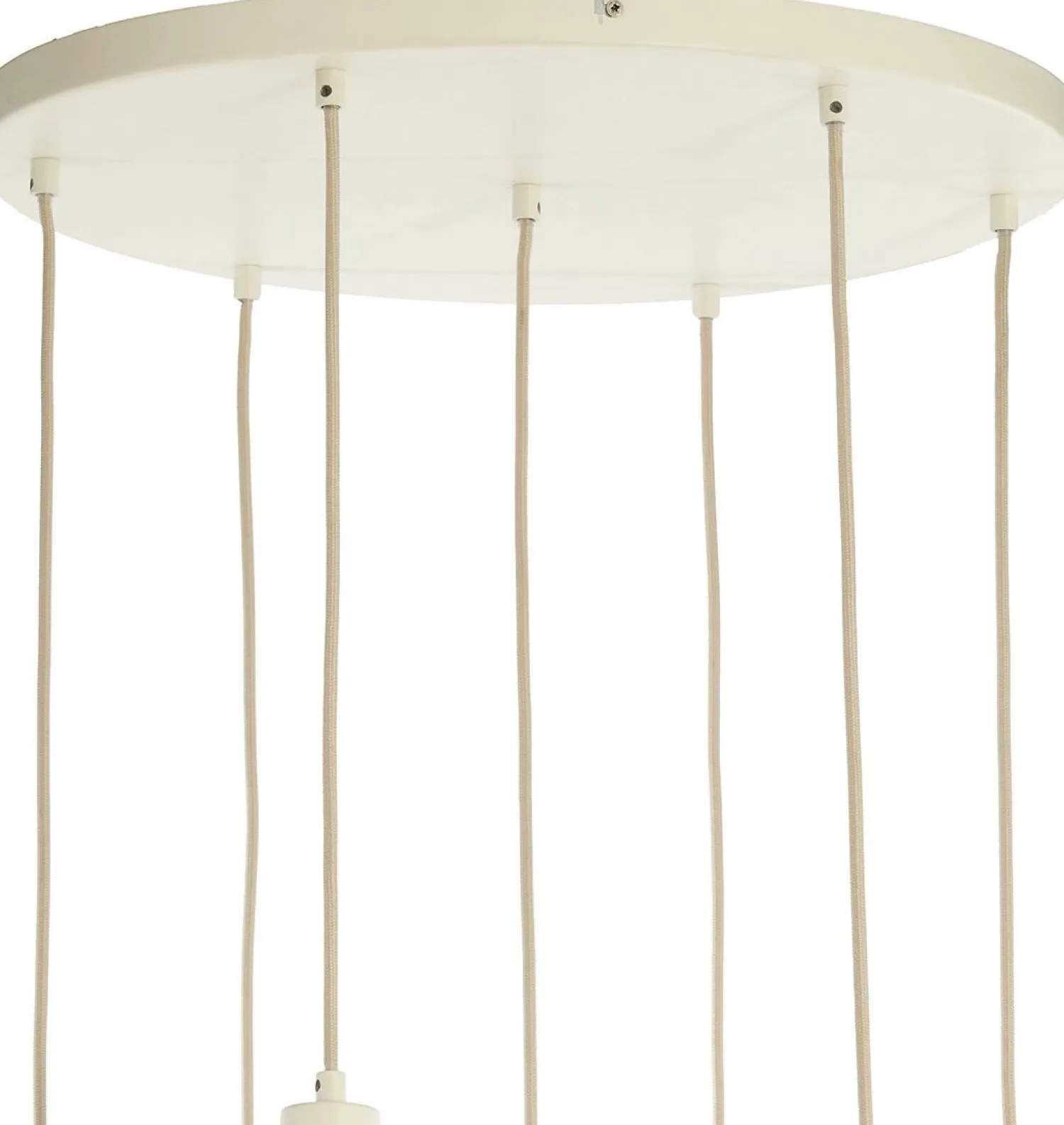 Moderne Hanglampen|Moderne Hanglampen-Trendhopper Tulsa Hanglamp Creme