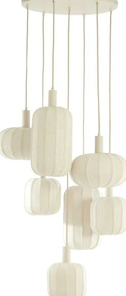 Moderne Hanglampen|Moderne Hanglampen-Trendhopper Tulsa Hanglamp Creme
