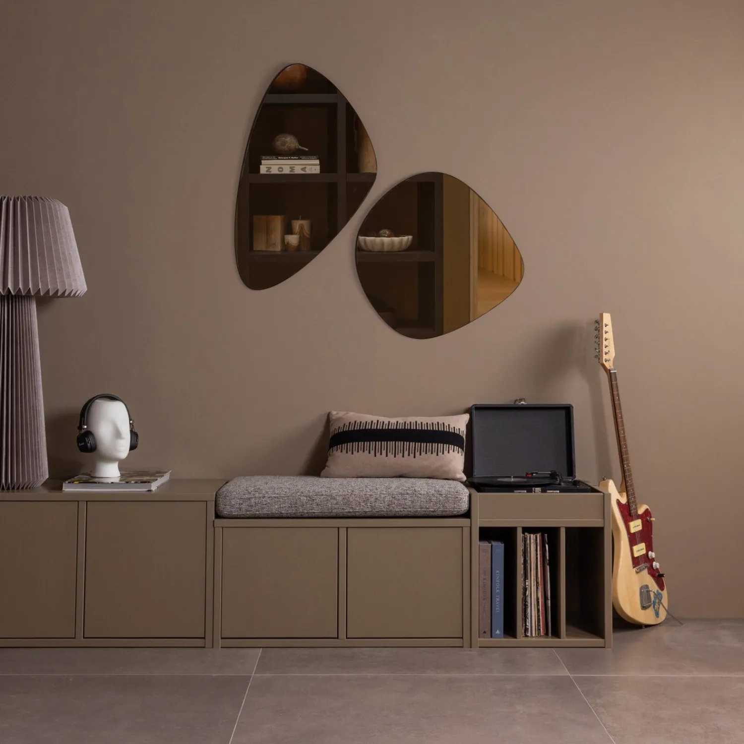 Tv-Meubels-WOOOD Turner Tv-meubel Mud