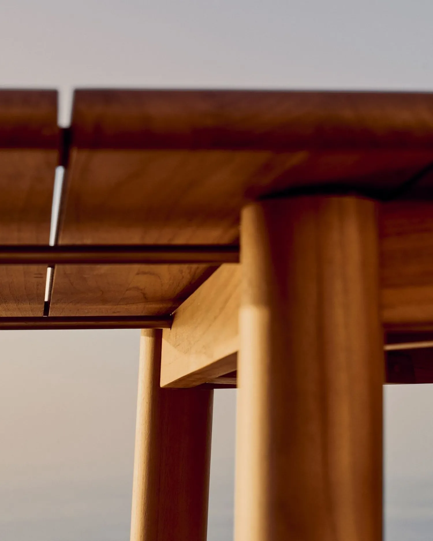 Tuintafels-Kave Home Turqueta Uitschuifbare Tuintafel Naturel