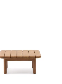 Houten Salontafels-Kave Home Turqueta Vierkante Salontafel Naturel