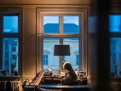 Design Vloerlampen|Vloerlampen-Foscarini Twiggy S Vloerlamp Burgundy