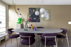 Organische Eettafels-Bree's New World Twinny Eettafel Zwart