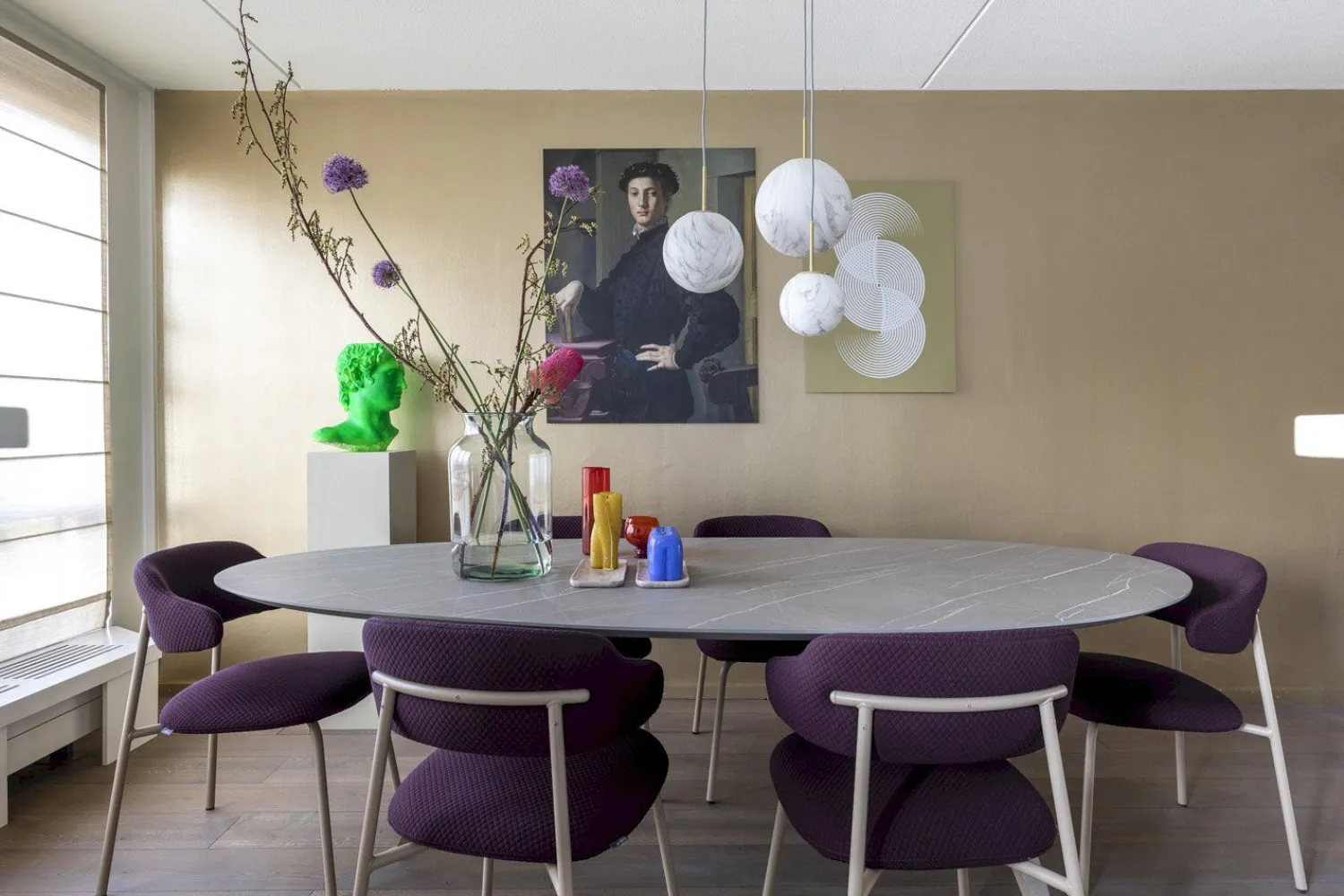 Organische Eettafels-Bree's New World Twinny Eettafel Zwart