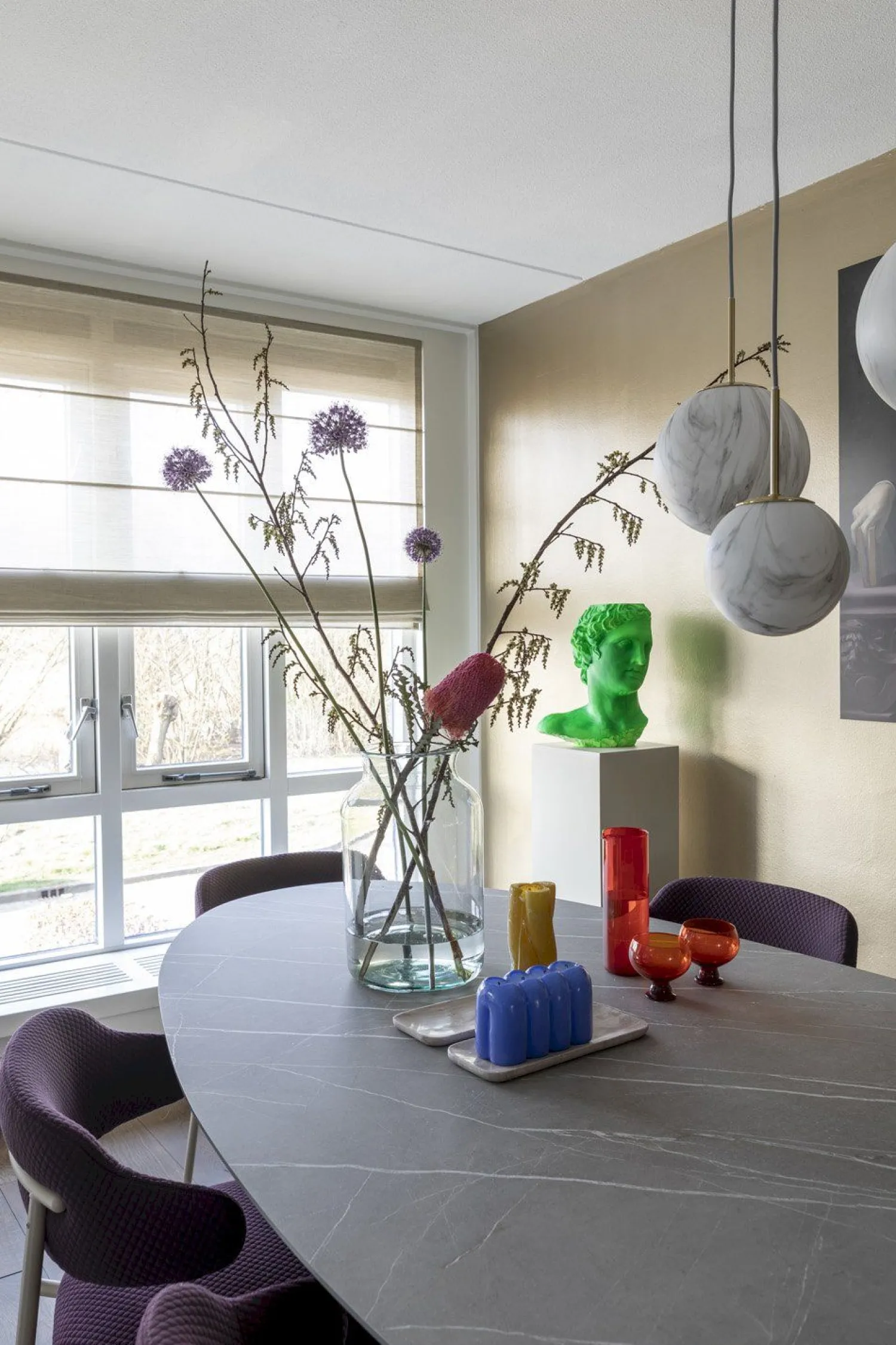 Organische Eettafels-Bree's New World Twinny Eettafel Zwart