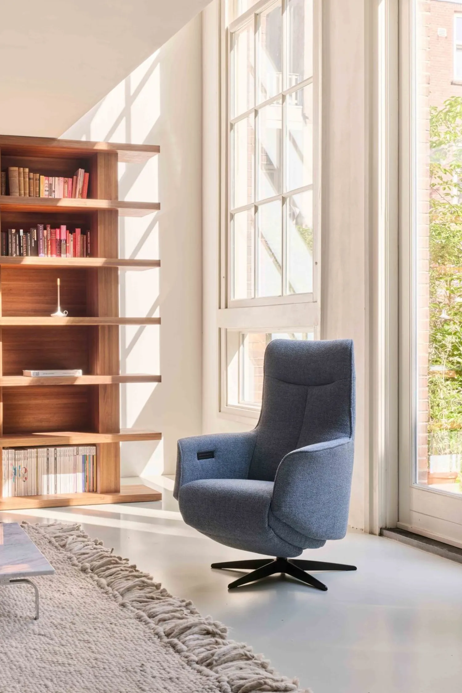 Relaxfauteuils-Eijerkamp Collectie Twister Pro Relaxfauteuil Creme