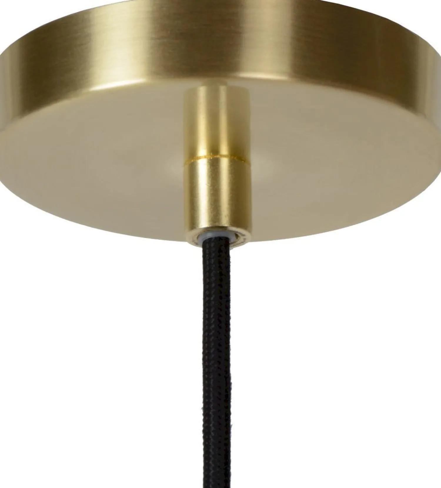 Glazen Hanglampen|Glazen Hanglampen-Lucide Tycho Hanglamp Goud